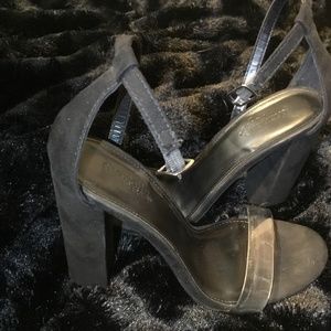 Charlotte Russe black heels size 7